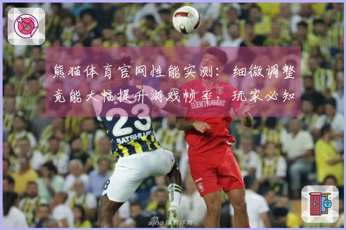 熊猫体育官网性能实测：细微调整竟能大幅提升游戏帧率，玩家必知的优化秘密